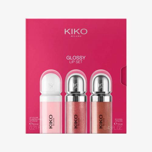 لیپ گلاس کیکو میلانو مدل GLOSSY پک سه عددی