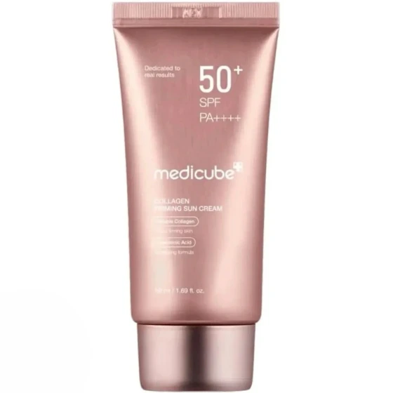 ضد آفتاب مدی کیوب مدل Collagen Firming حجم 50 میلی لیتر
