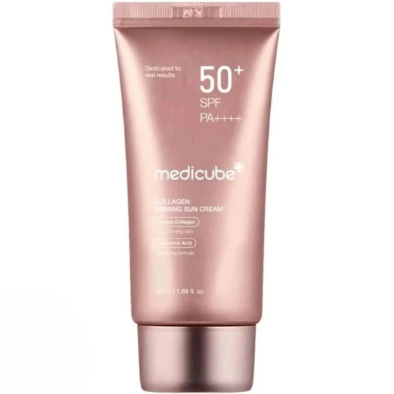 ضد آفتاب مدی کیوب مدل Collagen Firming حجم 50 میلی لیتر